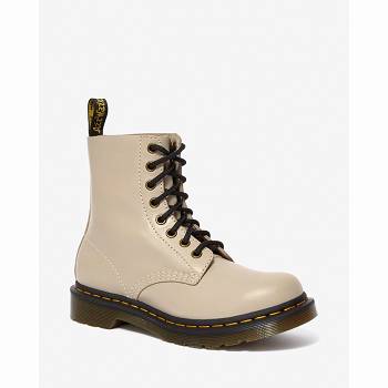 Dr Martens 1460 Pascal Wanama Kožené - Bezove Cizmy Damske, DR0208